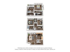 Townhome 2 1402 floor plan